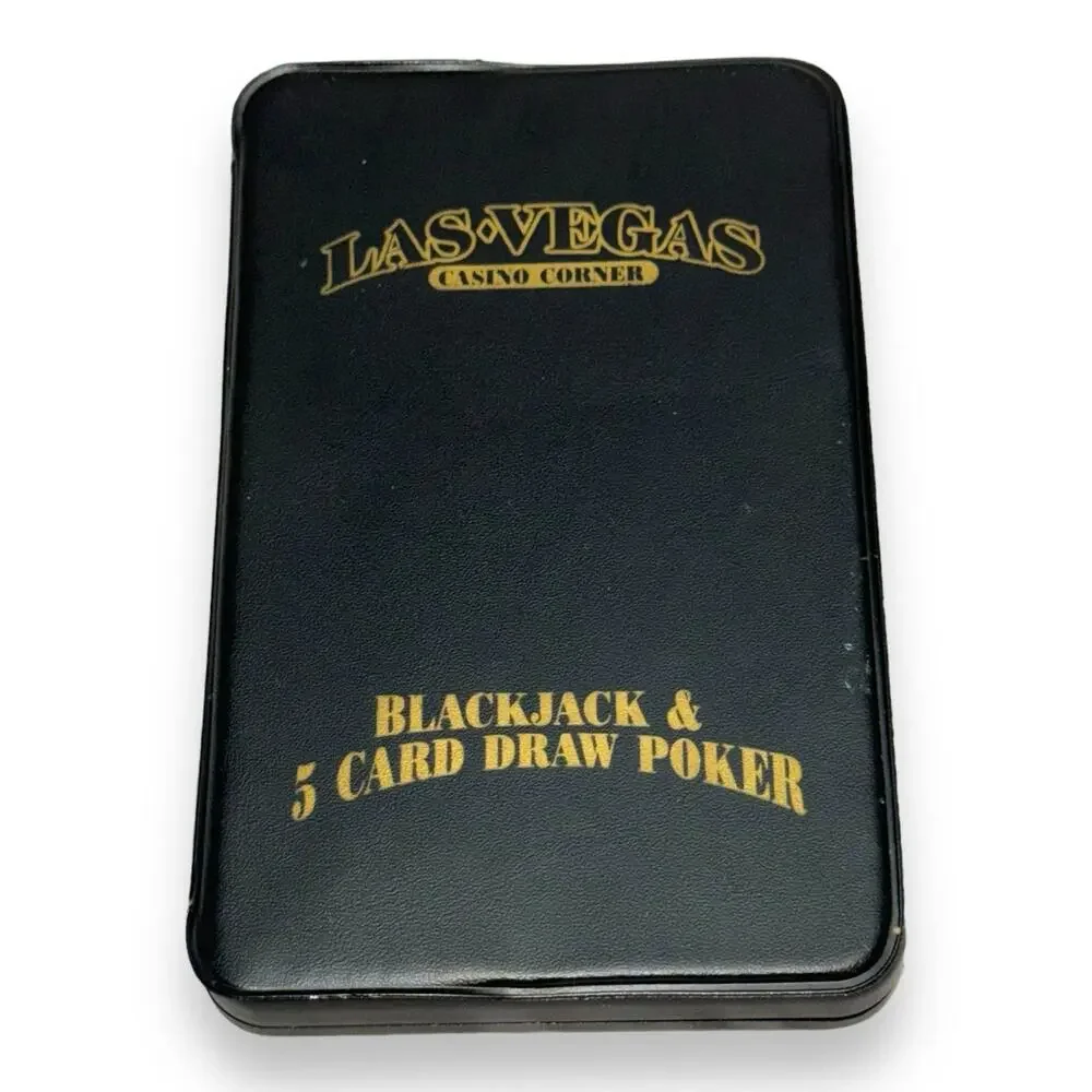 Micro Games of America Las Vegas Casino Corner Blackjack 5 Card Draw Poker